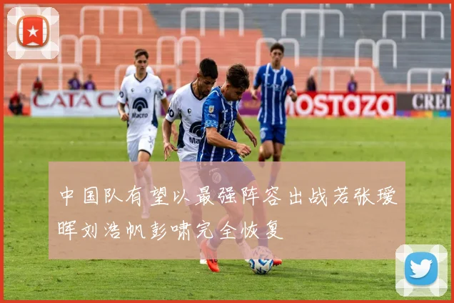 中国队有望以最强阵容出战若张瑷晖刘浩帆彭啸完全恢复